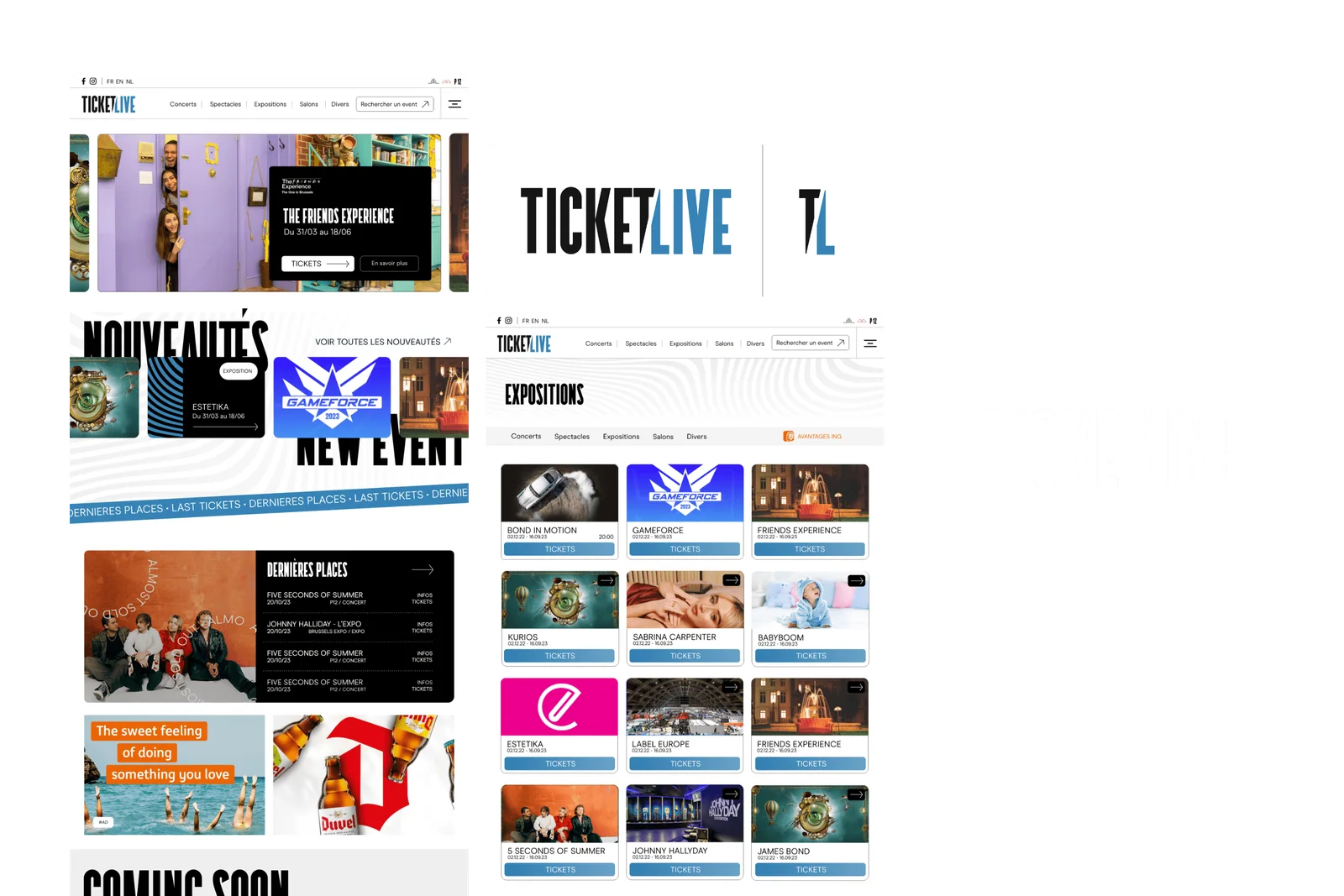 Ticketlive : aperçu du projet